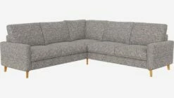 Habitat Canapé D'angle 2 X 2 En Tissu Venezia - Bleu Zingué - Accoudoirs Fins - Pieds En équerre En Chêne Huilé - Confort Medium 5 Habitat Canapé D'angle 2 X 2 En Tissu Venezia - Bleu Zingué - Accoudoirs Fins - Pieds En équerre En Chêne Huilé - Confort Medium -meubles boutique 020 canape 2x2 places angle pg5 10276263 2