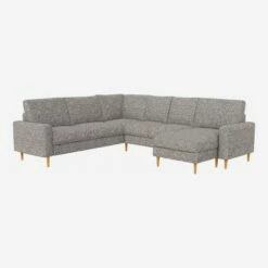 Habitat Canapé Panoramique 2 X 2 + Méridienne Gauche En Tissu Venezia - Bleu Zingué - Accoudoirs Droits - Pieds Droits En Chêne Huilé - Confort Medium 8 Habitat Canapé Panoramique 2 X 2 + Méridienne Gauche En Tissu Venezia - Bleu Zingué - Accoudoirs Droits - Pieds Droits En Chêne Huilé - Confort Medium -meubles boutique 026 canape 2x2 places meridie g pg5 10276255 1