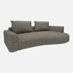 Habitat Canapé D'angle Droit De Forme Organique En Tissu Venezia - Bleu Zingué -meubles boutique 10753659 1