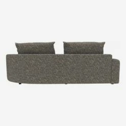 Habitat Canapé D'angle Droit De Forme Organique En Tissu Venezia - Bleu Zingué -meubles boutique 10753663 1