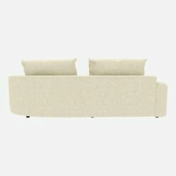 Habitat Canapé D'angle Droit De Forme Organique En Tissu Venezia - Blanc Craie 11 Habitat Canapé D'angle Droit De Forme Organique En Tissu Venezia - Blanc Craie -meubles boutique 10753711 1