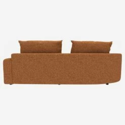 Habitat Canapé D'angle Gauche De Forme Organique En Tissu Lucca - Marron Noisette 8 Habitat Canapé D'angle Gauche De Forme Organique En Tissu Lucca - Marron Noisette -meubles boutique 10753771