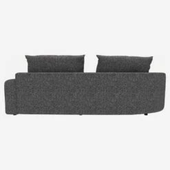 Habitat Canapé D'angle Gauche De Forme Organique En Tissu Lucca - Bleu Zingué 8 Habitat Canapé D'angle Gauche De Forme Organique En Tissu Lucca - Bleu Zingué -meubles boutique 10753819