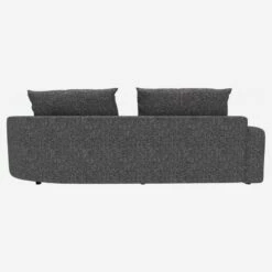 Habitat Canapé D'angle Droit De Forme Organique En Tissu Lucca - Bleu Zingué 8 Habitat Canapé D'angle Droit De Forme Organique En Tissu Lucca - Bleu Zingué -meubles boutique 10753831