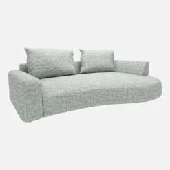 Habitat Canapé D'angle Droit De Forme Organique En Tissu Alba - Gris Brume 10 Habitat Canapé D'angle Droit De Forme Organique En Tissu Alba - Gris Brume -meubles boutique 10753923 1