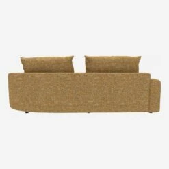 Habitat Canapé D'angle Droit De Forme Organique En Tissu Alba - Jaune Soleil 11 Habitat Canapé D'angle Droit De Forme Organique En Tissu Alba - Jaune Soleil -meubles boutique 10753951 1