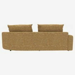 Habitat Canapé D'angle Droit De Forme Organique En Tissu Alba - Jaune Soleil 8 Habitat Canapé D'angle Droit De Forme Organique En Tissu Alba - Jaune Soleil -meubles boutique 10753951