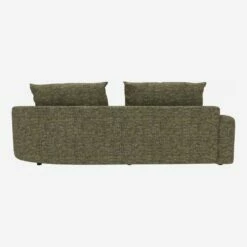 Habitat Canapé D'angle Droit De Forme Organique En Tissu Alba - Vert Orage 11 Habitat Canapé D'angle Droit De Forme Organique En Tissu Alba - Vert Orage -meubles boutique 10753975 1