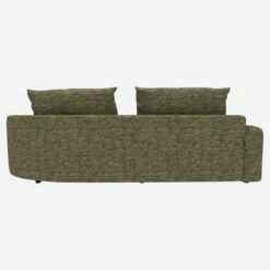 Habitat Canapé D'angle Droit De Forme Organique En Tissu Alba - Vert Orage 8 Habitat Canapé D'angle Droit De Forme Organique En Tissu Alba - Vert Orage -meubles boutique 10753975