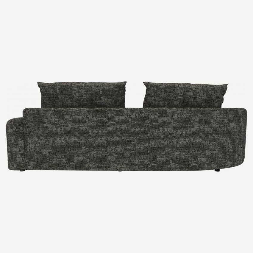 Habitat Canapé D'angle Gauche De Forme Organique En Tissu Alba - Gris Nuage 3 Habitat Canapé D'angle Gauche De Forme Organique En Tissu Alba - Gris Nuage – Image 3