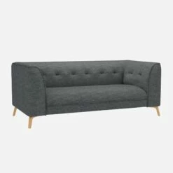 Habitat Canapé Droit 2 Places En Tissu Copparo - Gris Ardoise 10 Habitat Canapé Droit 2 Places En Tissu Copparo - Gris Ardoise -meubles boutique 2 sitzer sofa mit copparo stoffbezug schiefergrau 13360515 1