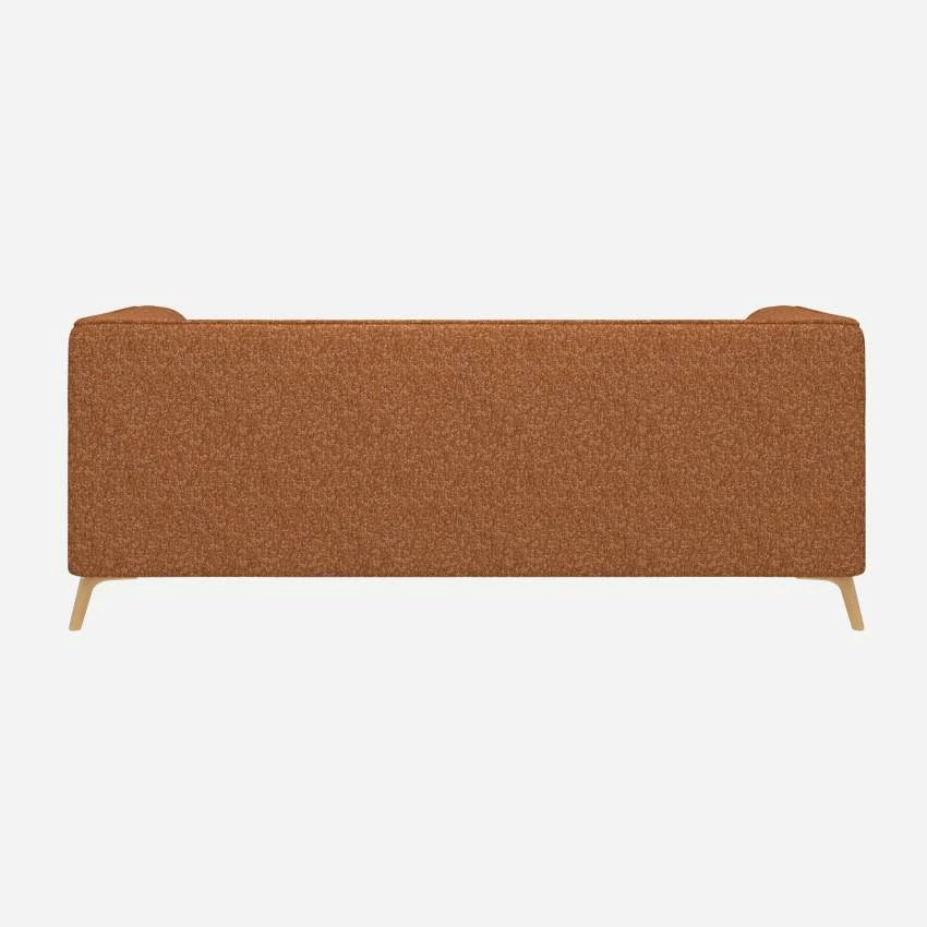 Habitat Canapé Droit 2 Places En Tissu Lucca - Marron Noisette 6 Habitat Canapé Droit 2 Places En Tissu Lucca - Marron Noisette – Image 6