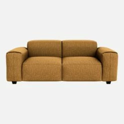 Habitat Canapé 2 Places En Tissu Copparo - Jaune Moutarde -meubles boutique 2 zitsbank van copparo stof mosterdgeel 1330253 1