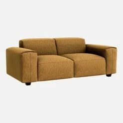 Habitat Canapé 2 Places En Tissu Copparo - Jaune Moutarde -meubles boutique 2 zitsbank van copparo stof mosterdgeel 1330257 1