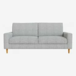 Habitat Canapé 3 Places / 2 Coussins En Tissu Melina - Gris Asphalte - Accoudoirs Fins - Pieds Droits En Chêne Huilé - Confort Medium 8 Habitat Canapé 3 Places / 2 Coussins En Tissu Melina - Gris Asphalte - Accoudoirs Fins - Pieds Droits En Chêne Huilé - Confort Medium -meubles boutique 252 canape 3 places pg2 10114743 1