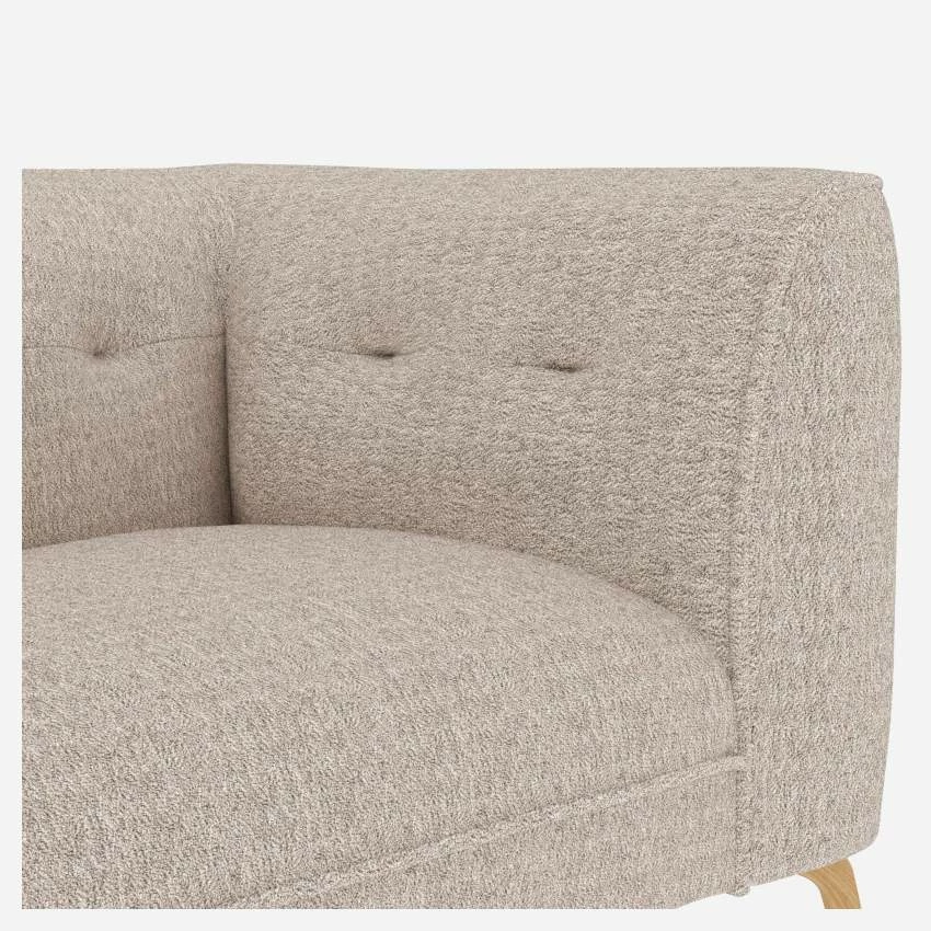 Habitat Canapé Droit 3 Places En Tissu Bormio - Blanc Albâtre 4 Habitat Canapé Droit 3 Places En Tissu Bormio - Blanc Albâtre – Image 4