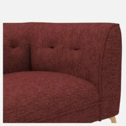 Habitat Canapé Droit 3 Places En Tissu Copparo - Rouge Amourette 9 Habitat Canapé Droit 3 Places En Tissu Copparo - Rouge Amourette -meubles boutique 3 sitzer sofa mit copparo stoffbezug weinrot 13361031