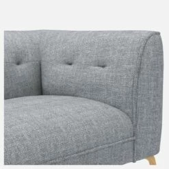 Habitat Canapé Droit 3 Places En Tissu Melina - Gris Asphalte 9 Habitat Canapé Droit 3 Places En Tissu Melina - Gris Asphalte -meubles boutique 3 sitzer sofa mit melina stoffbezug asphaltgrau 13360955