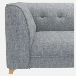 Habitat Canapé Droit 3 Places En Tissu Melina - Gris Asphalte 10 Habitat Canapé Droit 3 Places En Tissu Melina - Gris Asphalte -meubles boutique 3 sitzer sofa mit melina stoffbezug asphaltgrau 13360959