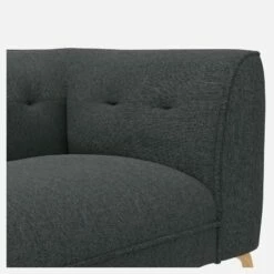 Habitat Canapé Droit 3 Places En Tissu Melina - Gris Ardoise -meubles boutique 3 sitzer sofa mit melina stoffbezug schiefergrau 13360995