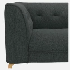 Habitat Canapé Droit 3 Places En Tissu Melina - Gris Ardoise -meubles boutique 3 sitzer sofa mit melina stoffbezug schiefergrau 13360999