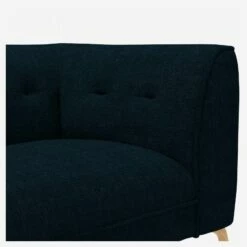 Habitat Canapé Droit 3 Places En Tissu Melina - Bleu Encre 9 Habitat Canapé Droit 3 Places En Tissu Melina - Bleu Encre -meubles boutique 3 sitzer sofa mit melina stoffbezug tintenblau 13360975