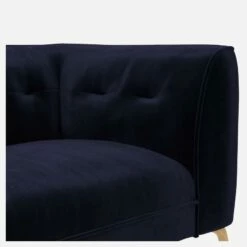 Habitat Canapé Droit 3 Places En Velours - Bleu Encre 9 Habitat Canapé Droit 3 Places En Velours - Bleu Encre -meubles boutique 3 sitzer sofa mit samtbezug tintenblau 13360915