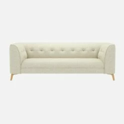 Habitat Canapé Droit 3 Places En Tissu Venezia - Blanc Craie 11 Habitat Canapé Droit 3 Places En Tissu Venezia - Blanc Craie -meubles boutique 3 sitzer sofa mit venezia stoffbezug kreideweiss 13360583 1