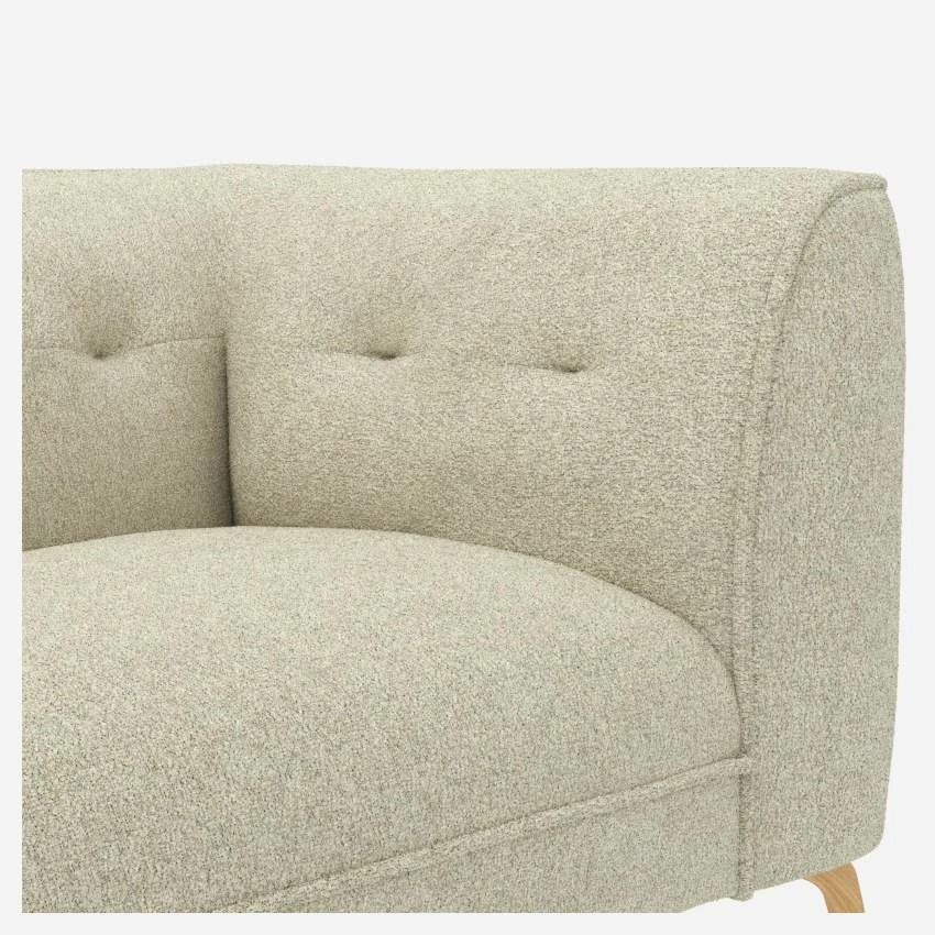 Habitat Canapé Droit 3 Places En Tissu Venezia - Blanc Craie 4 Habitat Canapé Droit 3 Places En Tissu Venezia - Blanc Craie – Image 4