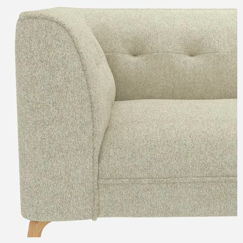 Habitat Canapé Droit 3 Places En Tissu Venezia - Blanc Craie 5 Habitat Canapé Droit 3 Places En Tissu Venezia - Blanc Craie – Image 5