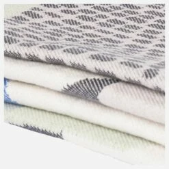 Habitat Plaid En Coton Peigné -130 X 170 Cm – Motif By Floriane Jacques -meubles boutique 6888863