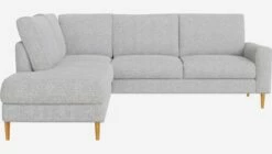 Habitat Canapé D'angle 2 Places Avec Chauffeuse Gauche En Tissu Melina - Gris Asphalte - Accoudoirs Droits - Pieds Droits En Chêne Huilé - Confort Ferme 10 Habitat Canapé D'angle 2 Places Avec Chauffeuse Gauche En Tissu Melina - Gris Asphalte - Accoudoirs Droits - Pieds Droits En Chêne Huilé - Confort Ferme -meubles boutique 910 canape 2 pl chauffeuse g pg2 10276307 2