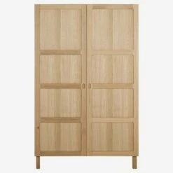 Habitat Armoire 2 Portes En Chêne