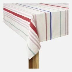Habitat Nappe En Coton - 160 X 250 Cm - Multicolore -meubles boutique artiga nappe rayee 160x250 8246125 1