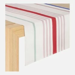 Habitat Travers De Table En Coton - 50 X 155 Cm - Multicolore -meubles boutique artiga travers de table raye 155x50 8246097 1