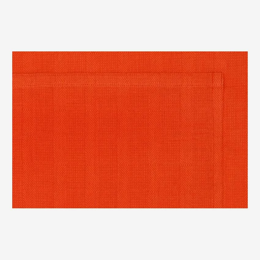 Habitat Tablier En Coton Rouge 6 Habitat Tablier En Coton Rouge – Image 6