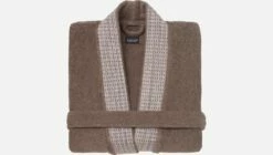 Habitat Peignoir En Coton - Taille Unique - Marron -meubles boutique belize peignoir marron tu 1307065 2