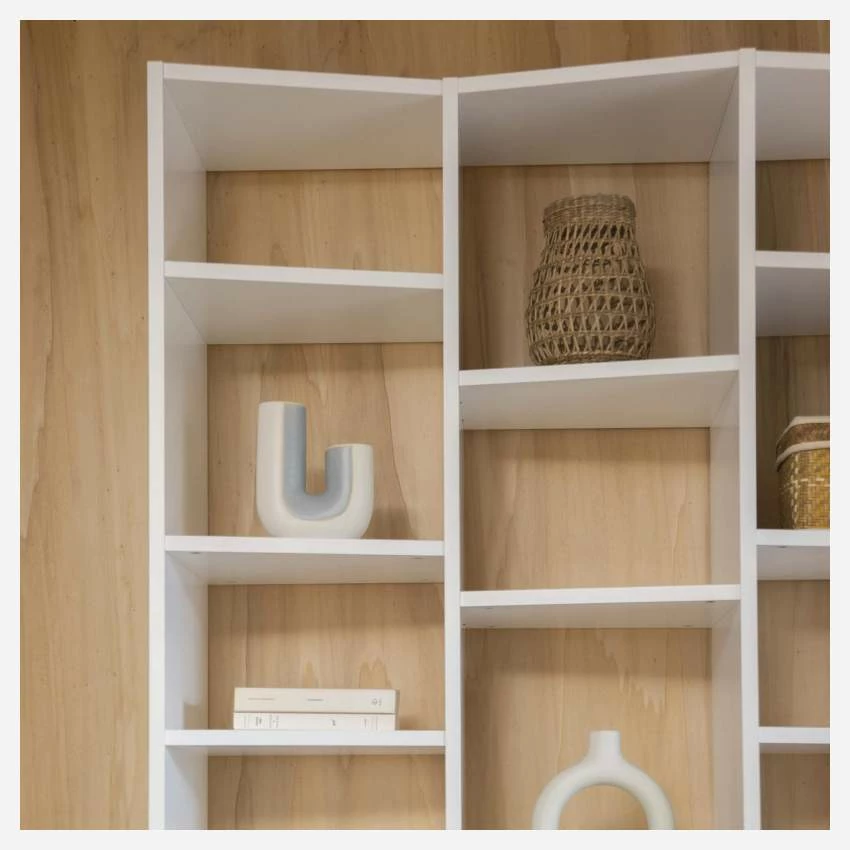 Habitat Etagère 3 Colonnes - Blanc 5 Habitat Etagère 3 Colonnes - Blanc – Image 5