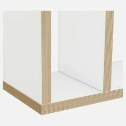 Habitat Etagère - 10 Casiers - Blanc -meubles boutique bibliotheque 70 cm blanc 1338845