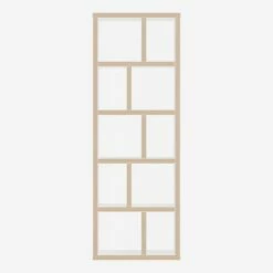 Habitat Etagère - 10 Casiers - Blanc -meubles boutique bibliotheque 70 cm blanc 3663931 1