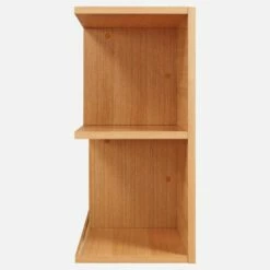 Habitat Etagère Basse En Chêne à Porte Coulissante Blanche -meubles boutique bibliotheque basse en chene a porte coulissante blanche 1234415