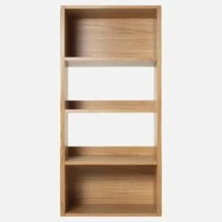 Habitat Bibliothèque En Chêne - 3 étagères - 60 X 150 Cm