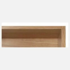 Habitat Bibliothèque En Chêne - 3 étagères - 60 X 150 Cm -meubles boutique bibliotheque en chene 3 etageres 60 x 150 cm 1298769