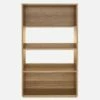 Habitat Bibliothèque En Chêne - 3 étagères - 88 X 150 Cm