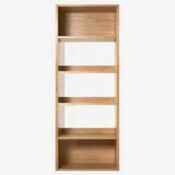 Habitat Bibliothèque En Chêne - 4 étagères - 60 X 186 Cm