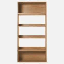 Habitat Bibliothèque En Chêne - 4 étagères - 88 X 186 Cm