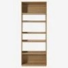 Habitat Bibliothèque En Chêne - 5 étagères - 88 X 224 Cm