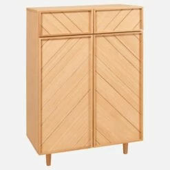 Habitat Buffet Haut 2 Portes En Chêne -meubles boutique buffet haut 2 portes en chene 1098641