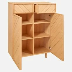 Habitat Buffet Haut 2 Portes En Chêne -meubles boutique buffet haut 2 portes en chene 1098649