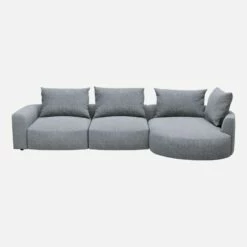 Habitat Canapé D'angle Droit En Tissu Bellagio - Bleu Céleste 11 Habitat Canapé D'angle Droit En Tissu Bellagio - Bleu Céleste -meubles boutique cagliari cnp angle drt bell bleu hd 1122695 1